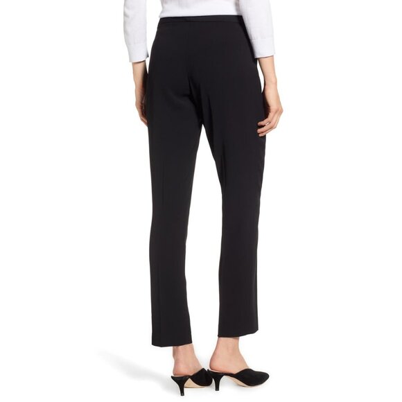 NWT Vince Camuto Women Size 4 4x30.5 Black Textured Skinny Ankle Dress Pants NEW - Picture 3 of 10